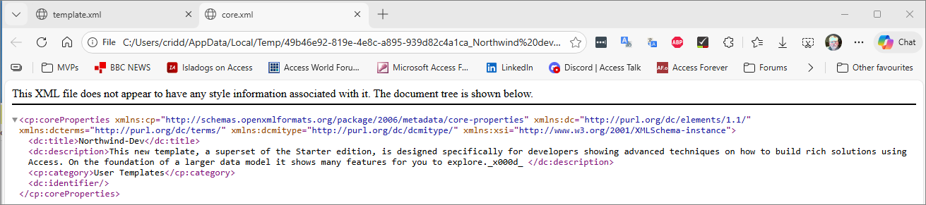 Core XML