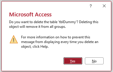 Delete Object Message