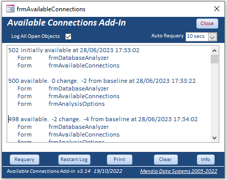 AvailableConnectionsForm2306