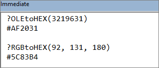 Convert To Hex Examples