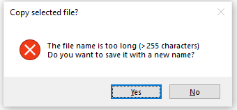 Example Message Box 1