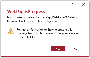 New Style Access Message