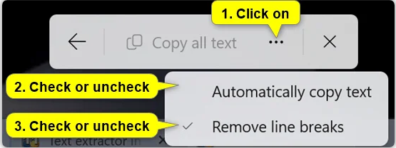 Copy All Text