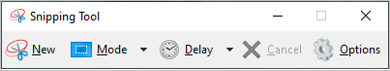 Windows 10 Snipping Tool