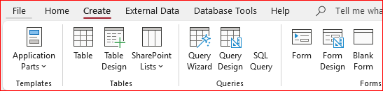 Create SQL Query Icon Blank