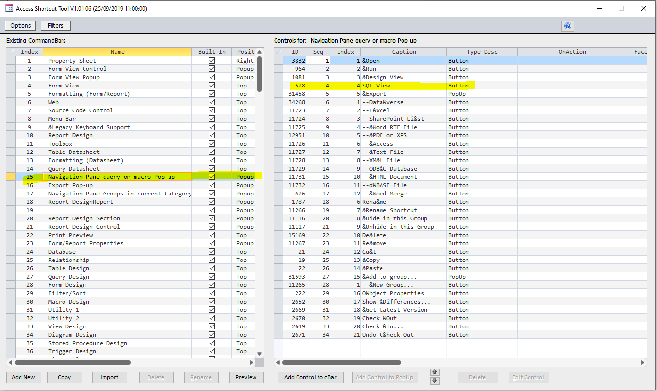 Fix Context Menu Errors