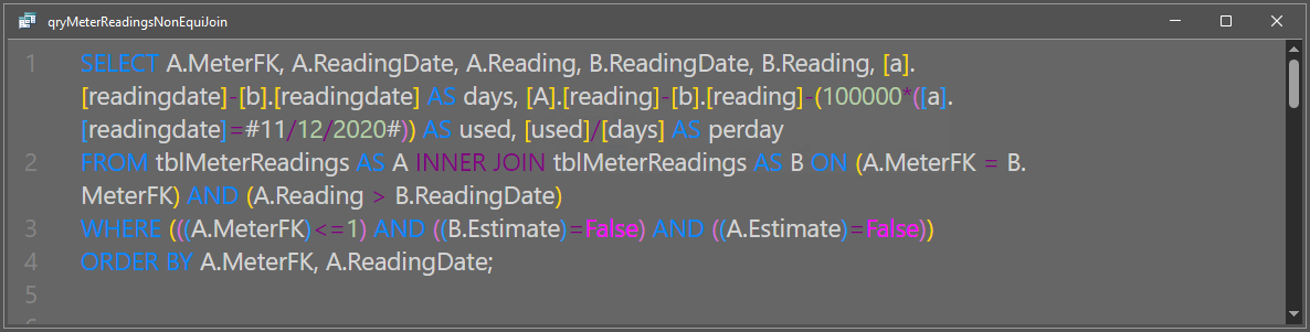 Monaco SQL Editor - Changes, Bugs and Fixes