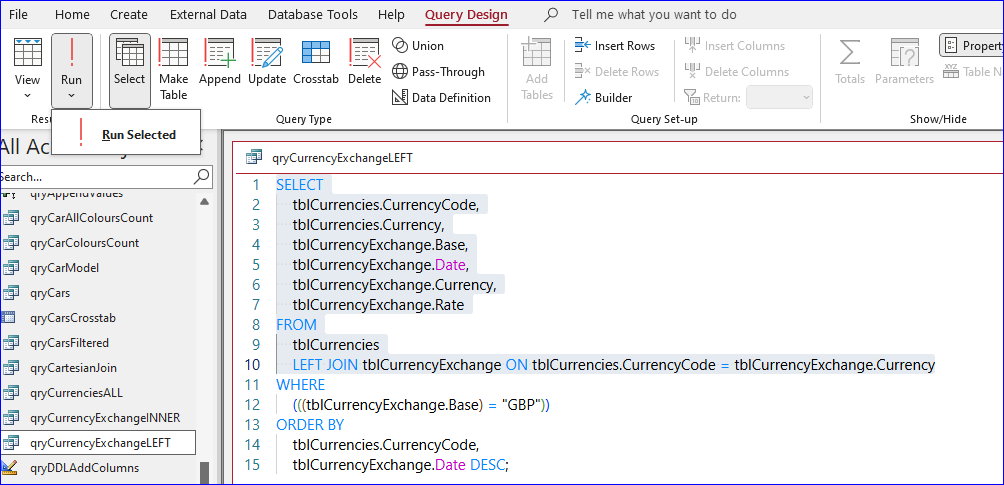 Partial SQL Execution 1