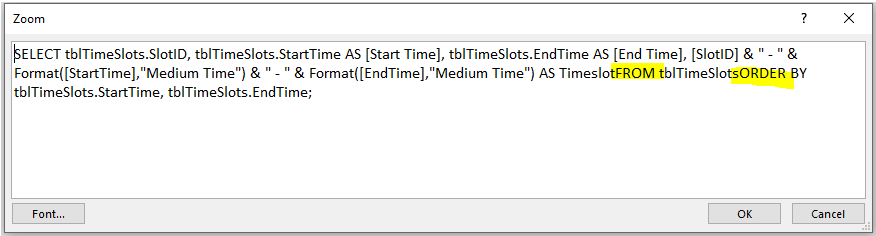 Combo Row Source SQL After Edit