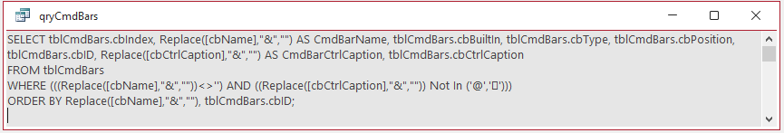 SQL Special Character