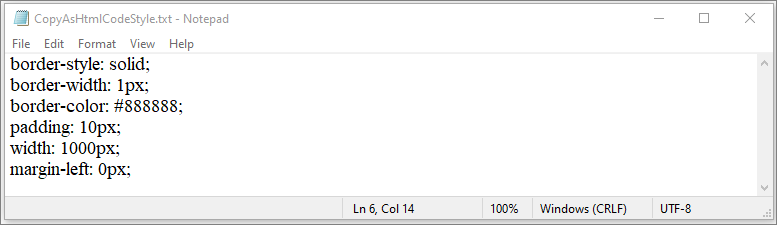 Code Style Settings