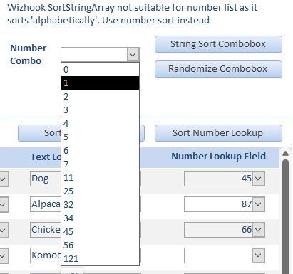 Numerical Sort