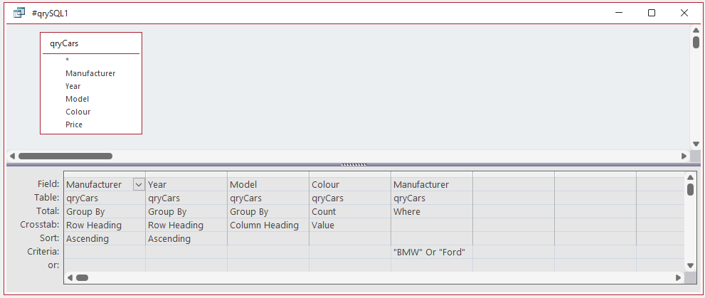 SQLTempQueryDesign