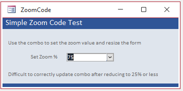 Zoom Combo 75%