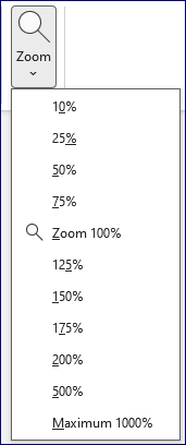 Zoom Button Ribbon - Stage 2